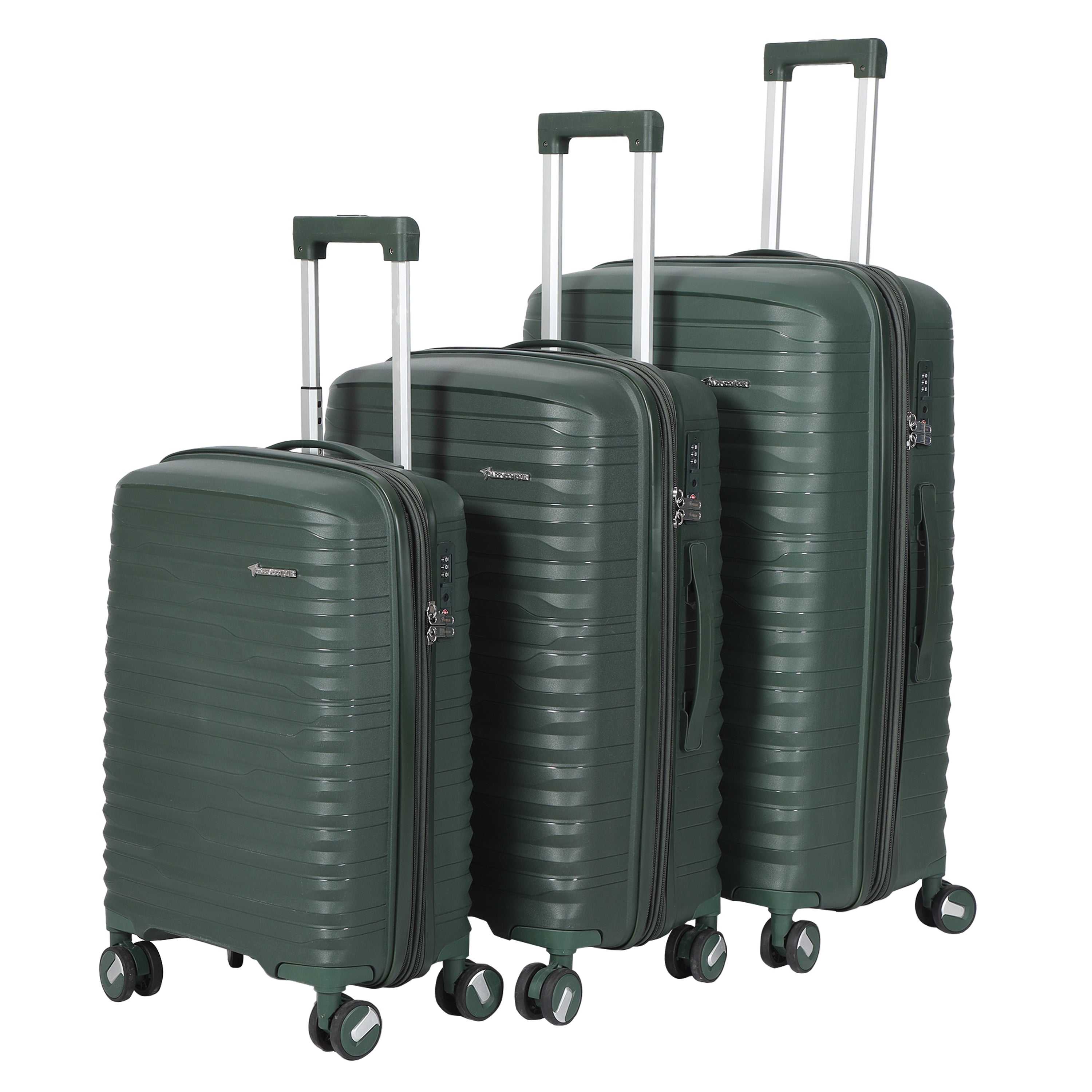 Sochi Green Suitcase Set Of 3